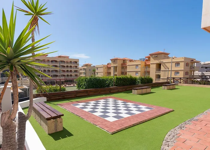 شقة Alba Vista - Albatros Park In Golf Del Sur Tenerife - Heated Pool & Teide View سان ميغيل ذي أبونا