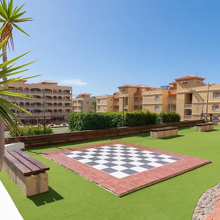 公寓 Alba Vista - Albatros Park In Golf Del Sur Tenerife - Heated Pool & Teide View 圣米格尔德阿沃纳